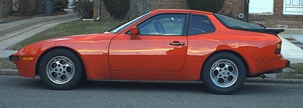 Porsche 944 Side View